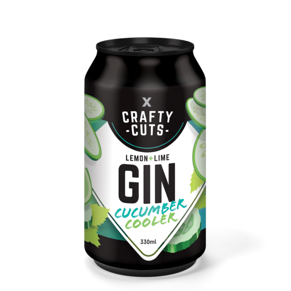 Crafty Cuts Gin Cucumber Cooler