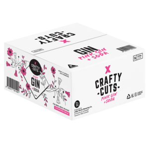 Crafty Cuts Pink Gin and Soda Carton