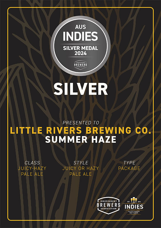 2024 Certificates Silver LIttle-Rivers-Brewing Summer Haze Pack 2024 Certificates Silver LIttle-Rivers-Brewing Summer Haze Pack